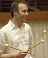 Damien Petitjean, marimba et percussions